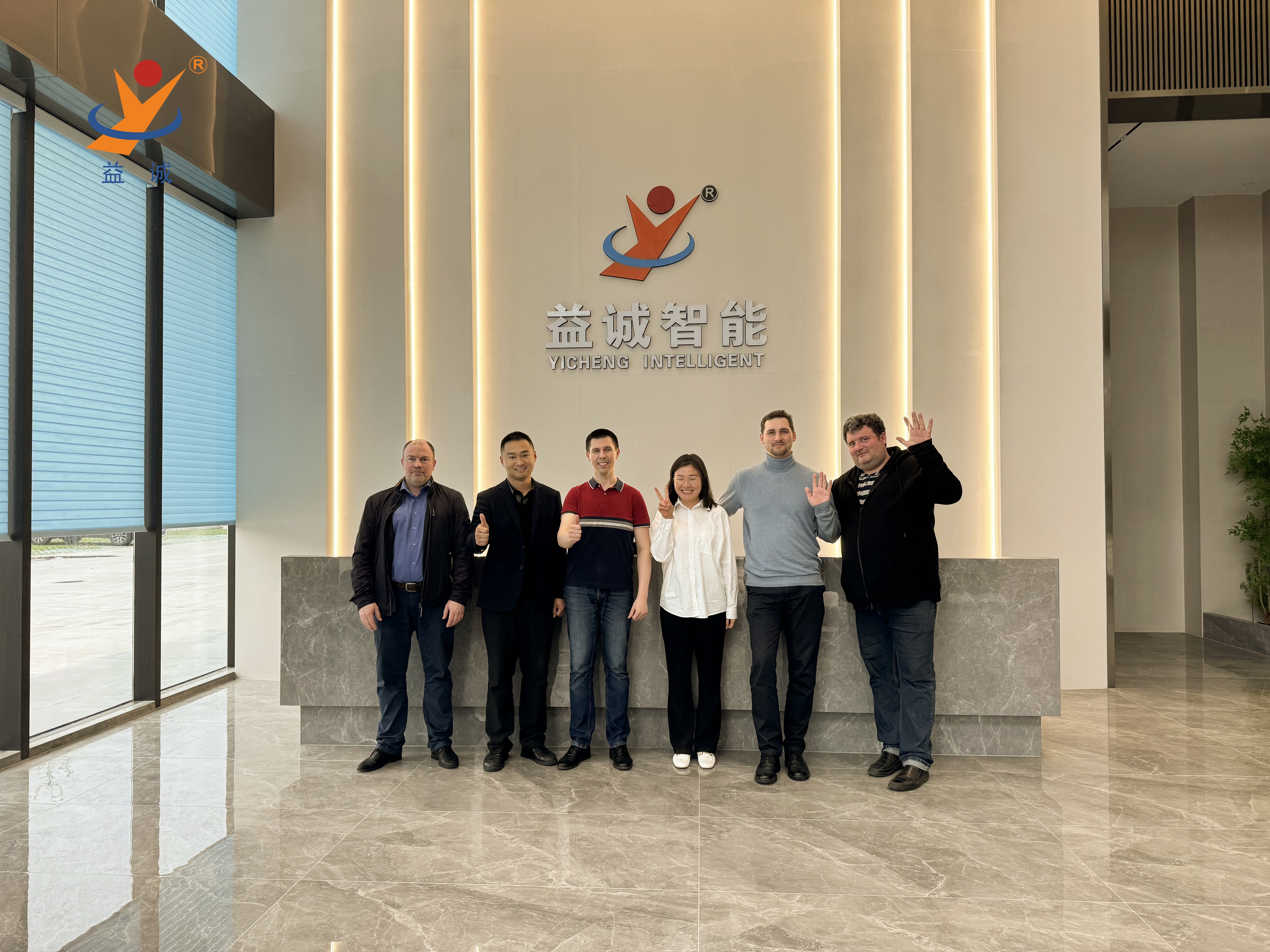 卓越品質(zhì) · 深獲認可 | 俄羅斯客戶蒞臨浙江益誠智能科技園現(xiàn)場驗收設備！